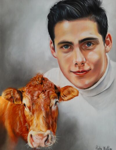 Portrait d'un jeune homme en sa mémoire